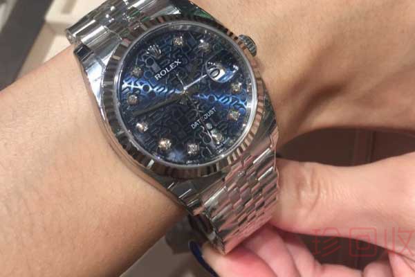 劳力士钻石手表老款回收值多少钱