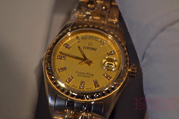 titoni手表回收价位会因条件好上涨 
