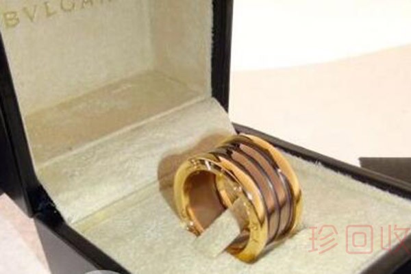 75018k金的宝格丽戒指回收价是多少