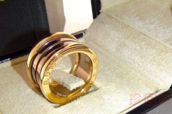 75018k金的宝格丽戒指回收价是多少