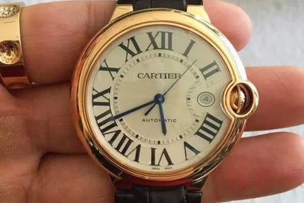 卡地亚十多万元的手表回收能卖多少钱 